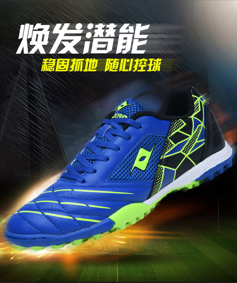 Men's Soccer Shoes TF Velcro Magic Tape Children's Sports Shoes for Primary and Secondary School Students and Teenagers for Sports Competitions and Training - 图片 39