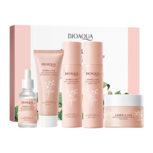 Camellia Five-piece Set BIOAOUA Hydrating and Moisturizing Skincare Set  Wholesale