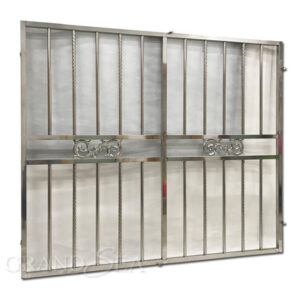 High Security Fix Net for Aluminum Casement Window With Iron Burglar Net