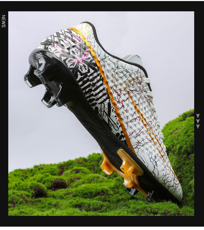 New professional football shoes for men and women AG Spike TF Broken Nail Youth Student Grassland Competition Training Shoes - 图片 50