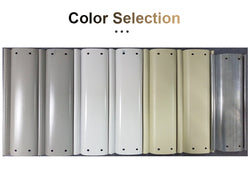 Professional Roll up Aluminum Panel Overhead Door Wood Garage Door - 图片 6