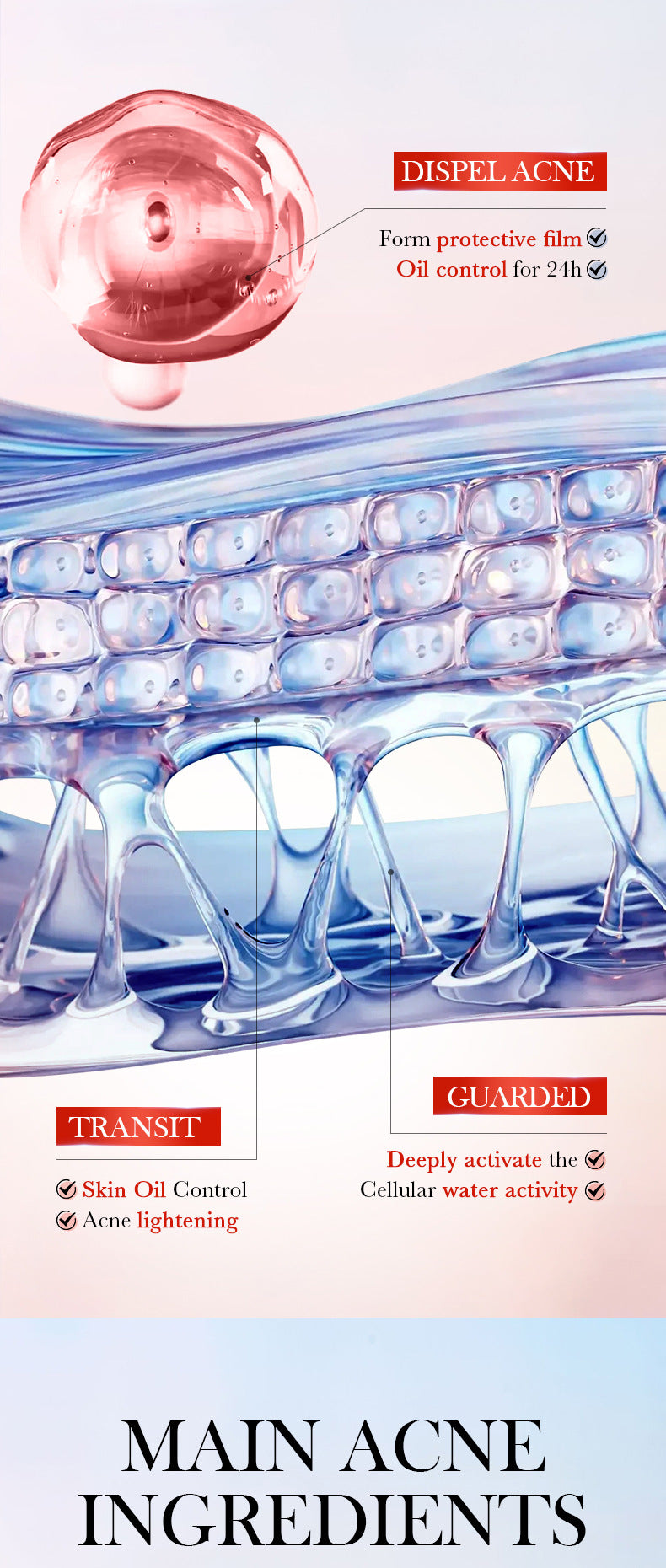 Skin Rejuvenation and Brightening Serum SADOER Moisturizing and Hydrating Essence Gel Cross-Border Wholesale - 图片 32