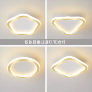 Nordic Corridor Entrance Hallway Light Simple Modern Creative Cloakroom Light led Balcony Small Ceiling Light Fixture