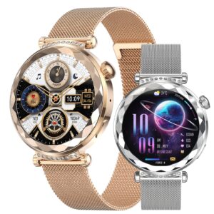 HK88Smart Watch1.19inch Bluetooth Call True Heart Rate Pedometer Sleep Monitor Women's Sports Watch