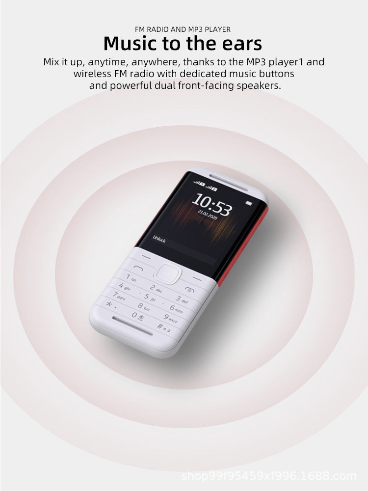 Exclusive Supply H5310Elderly Student Straight Button Phone2G Functional phone with large screen and large font for seniors - 图片 10