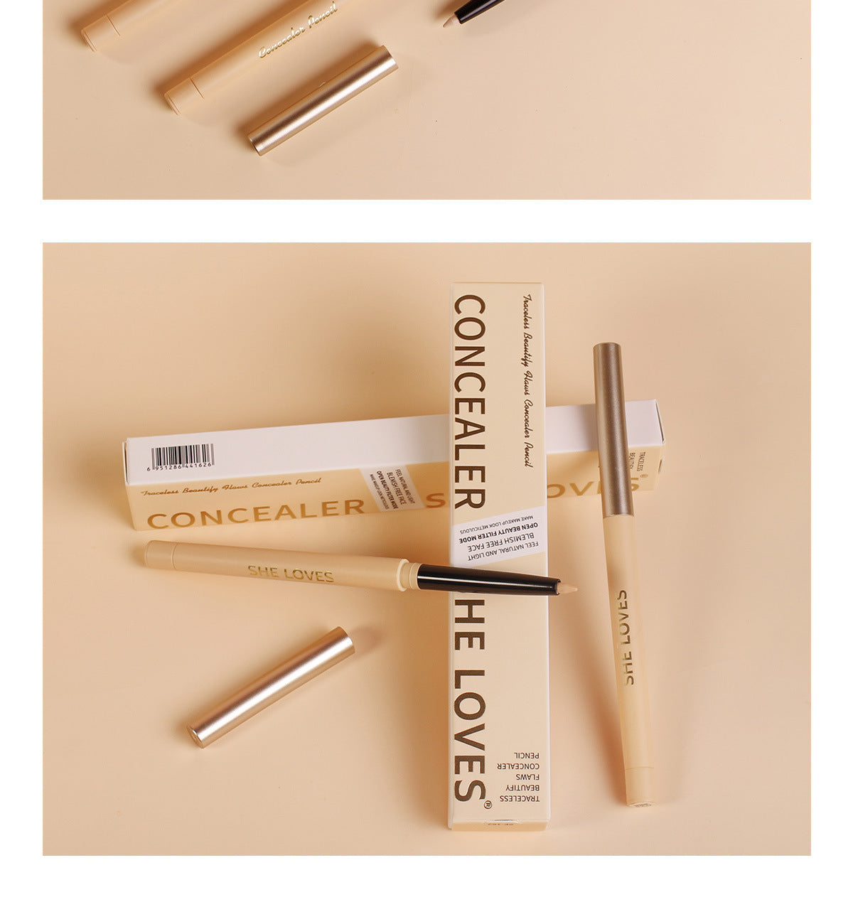 Fine Concealer Pen for Under-eye Dark Circles, Acne Marks, and Shadow Contouring Stick - 图片 28