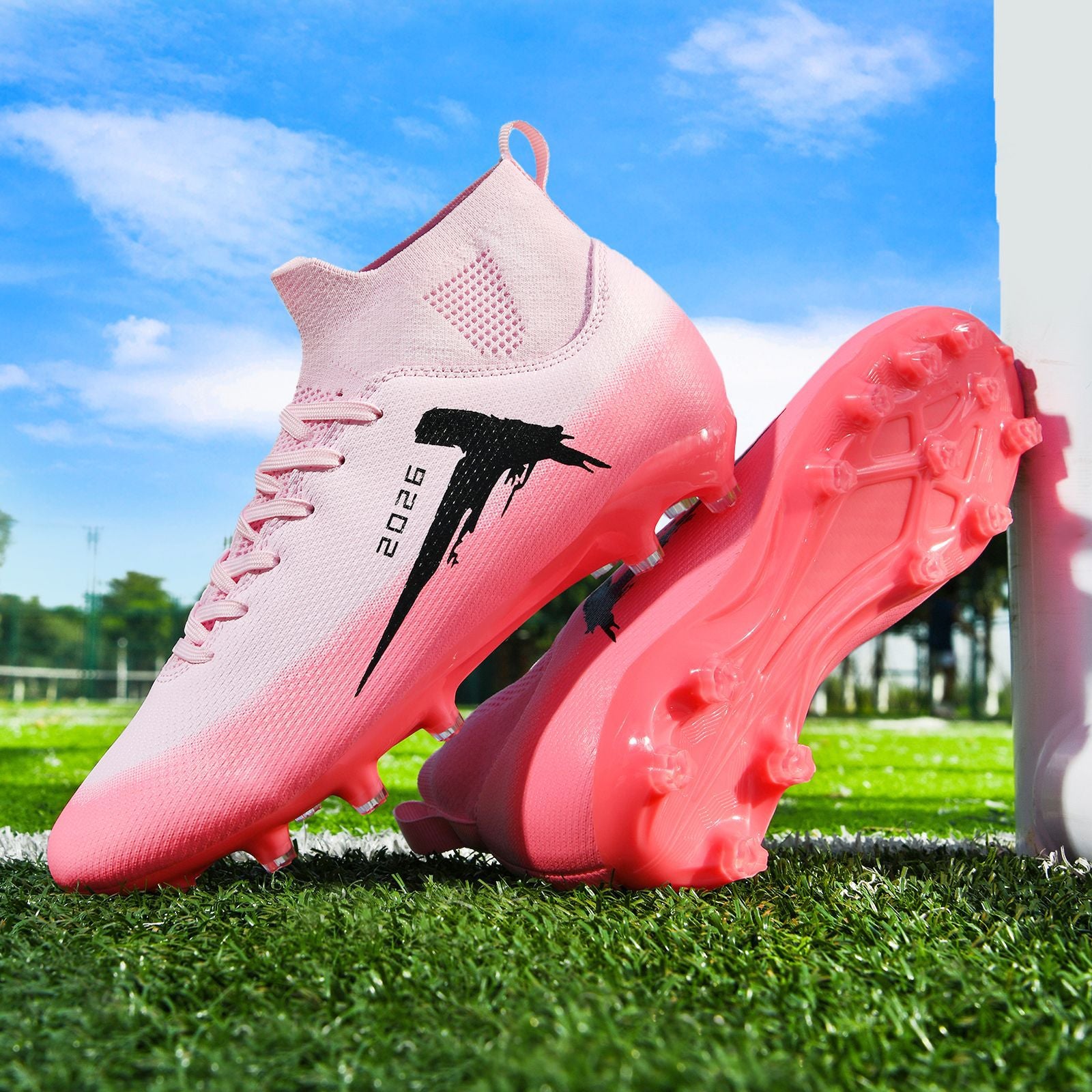 New Assassin Football Shoes Adult Training AG Spike TF Wholesale Training Sneakers for Teenagers and Students - 图片 27