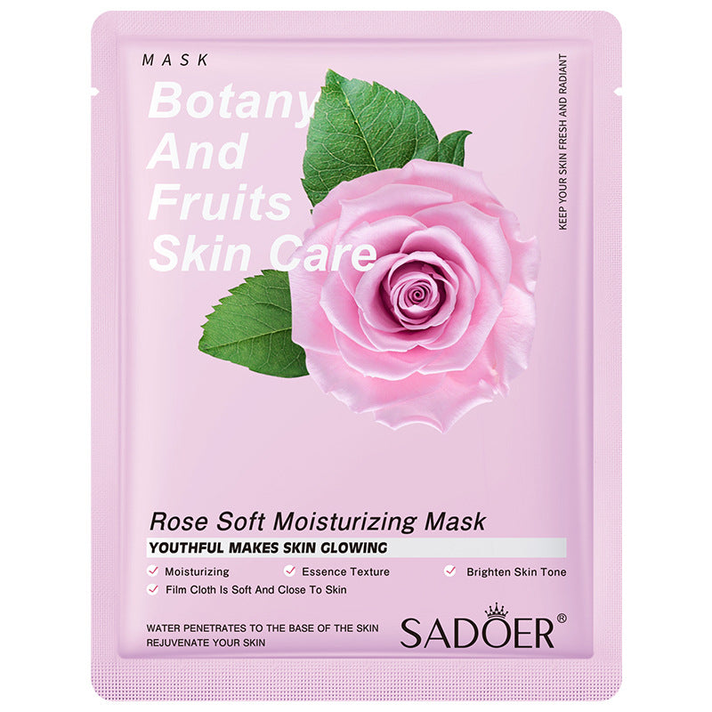 Fruit Mask SADOER Avocado Rose Hydrating Moisturizing Tablets Cross-border Foreign Trade Skincare Wholesale - 图片 8