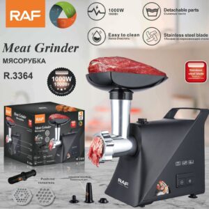RAF European Standard 220v Household Small Meat Grinder2300Gram1000w Mixer R.3364