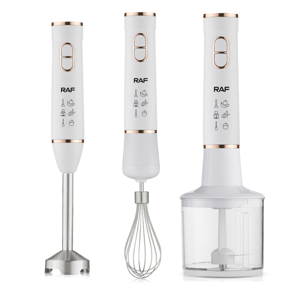 RAF EU Standard Handheld Cooking Stick Blender Multi-Functional Household Food Processor 4-in-1 Baby Food Baking - 图片 21