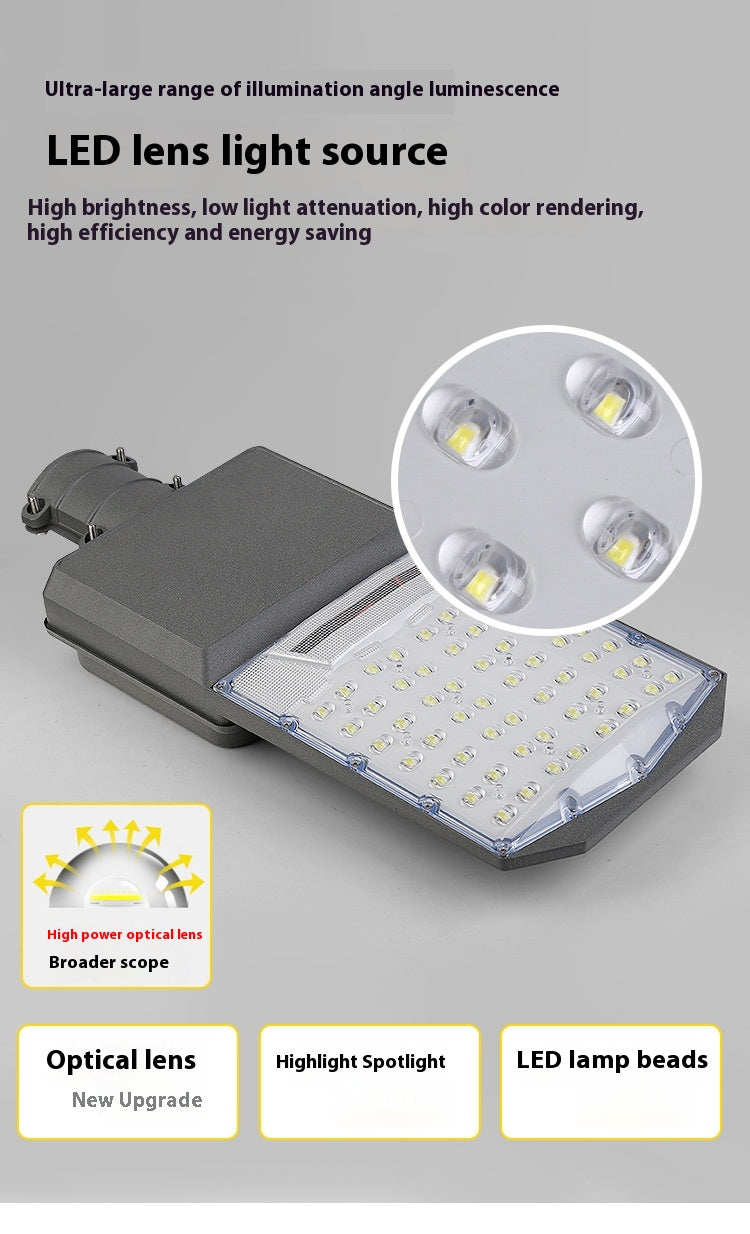 New Rural Lighting Engineering 6m Road Lamp Outdoor Solar LED Lamp Wide-Angle 4-Sided Aluminum Battery for Household Garden Use - 图片 14