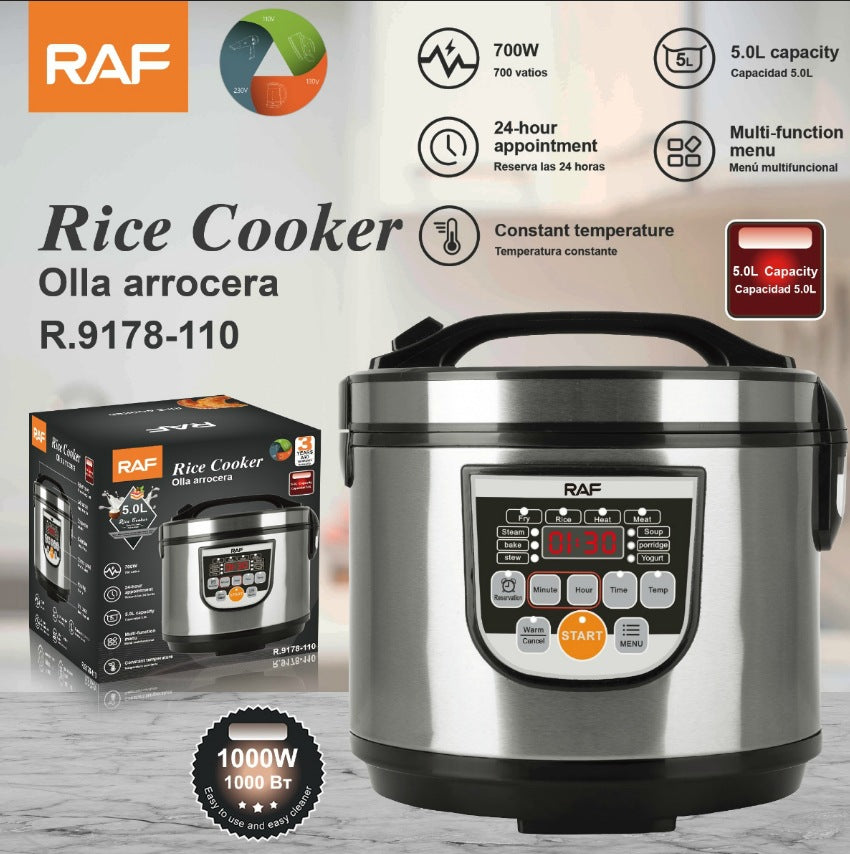 RAF European and American Standard English Smart Rice Cooker for Export5L Intelligent multifunctional rice cooker large capacity rice cooker - 图片 6