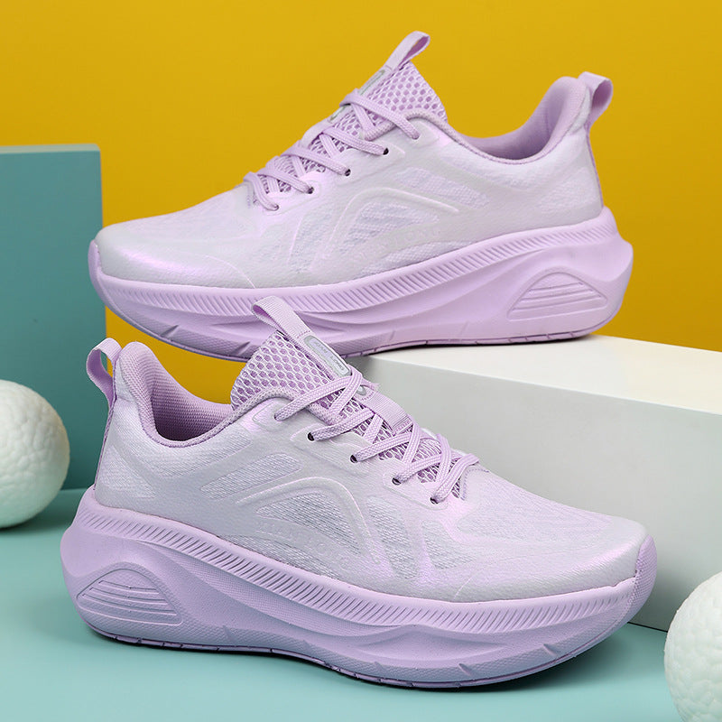 Professional Running Shoes for Men and Women, Spring and Summer New Soft Sole, Lightweight, Shock Absorption, Breathable, Jump Rope, Non-Slip, Marathon Walking Shoes - 图片 8