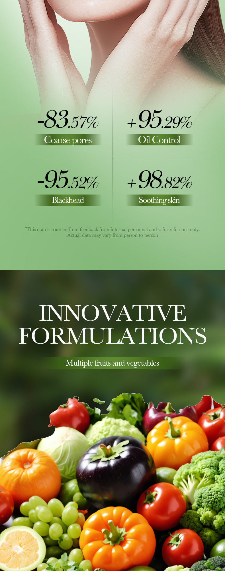 Fruit and Vegetable Cleansing Mask SADOER Deep Cleansing Facial Mud Mask Wholesale - 图片 11