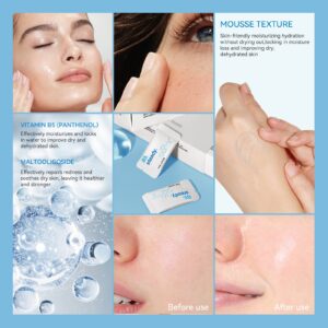 Hydrating and Soothing B5Facial Mask Hydrating Moisturizing Brightening Dullness Emergency Repair Soothing Sensitive Skin Mask Set