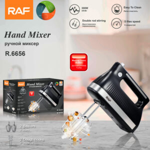 RAF EU Standard Electric Egg Beater for Home Baking, Small Cake Mixer, Automatic Egg Beater for Cream
