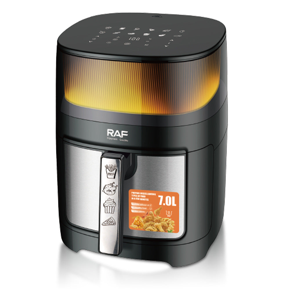 RAF European Standard Household Oil-Free Air Fryer Multifunctional Smart Oven French Fries Electric Fryer Touch Screen R.5287 - 图片 19