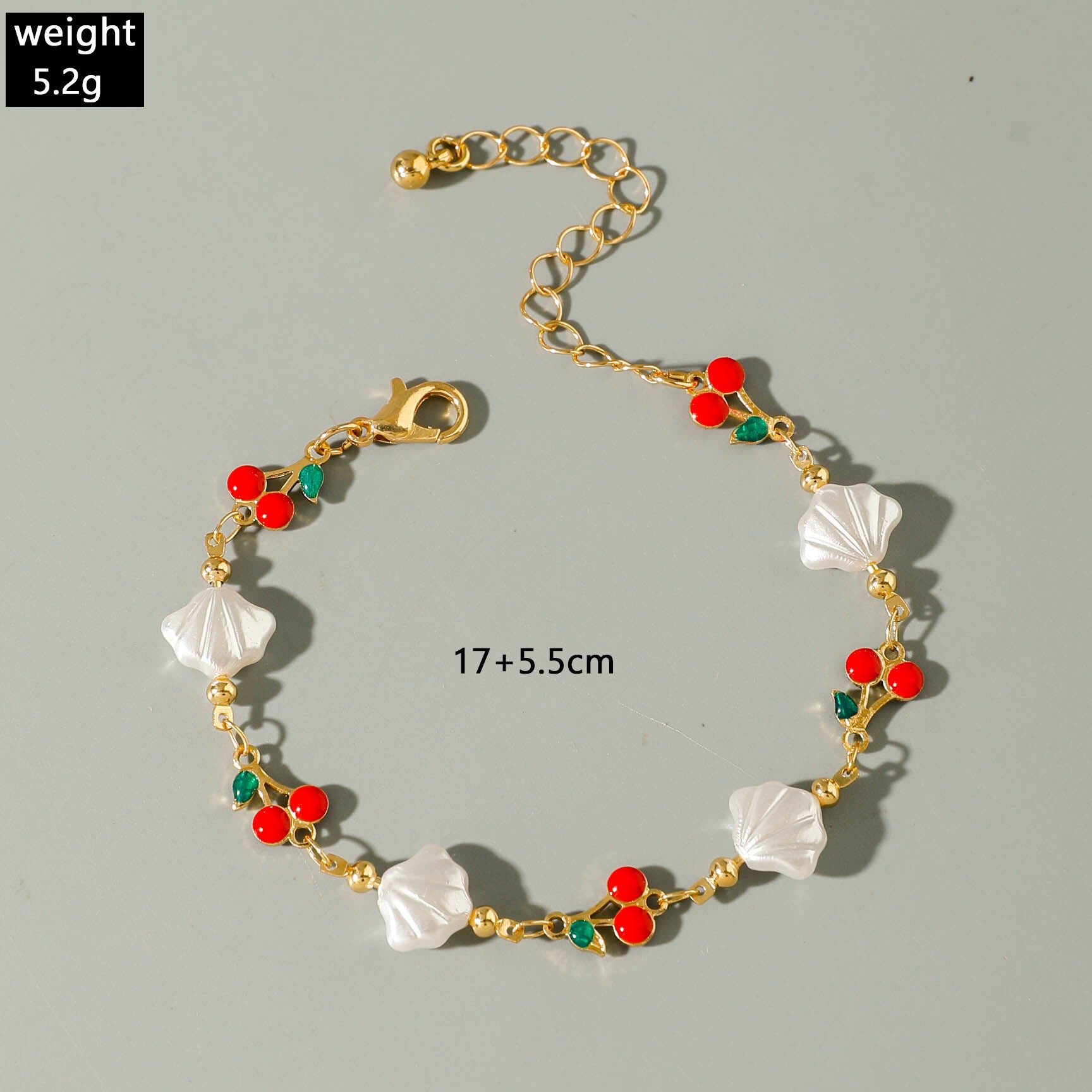 European and American Style Jewelry Light Luxury Imitation Pearl Cherry Necklace High-End Versatile Grass Multi-Layer Stacking Necklace Wholesale - 图片 67