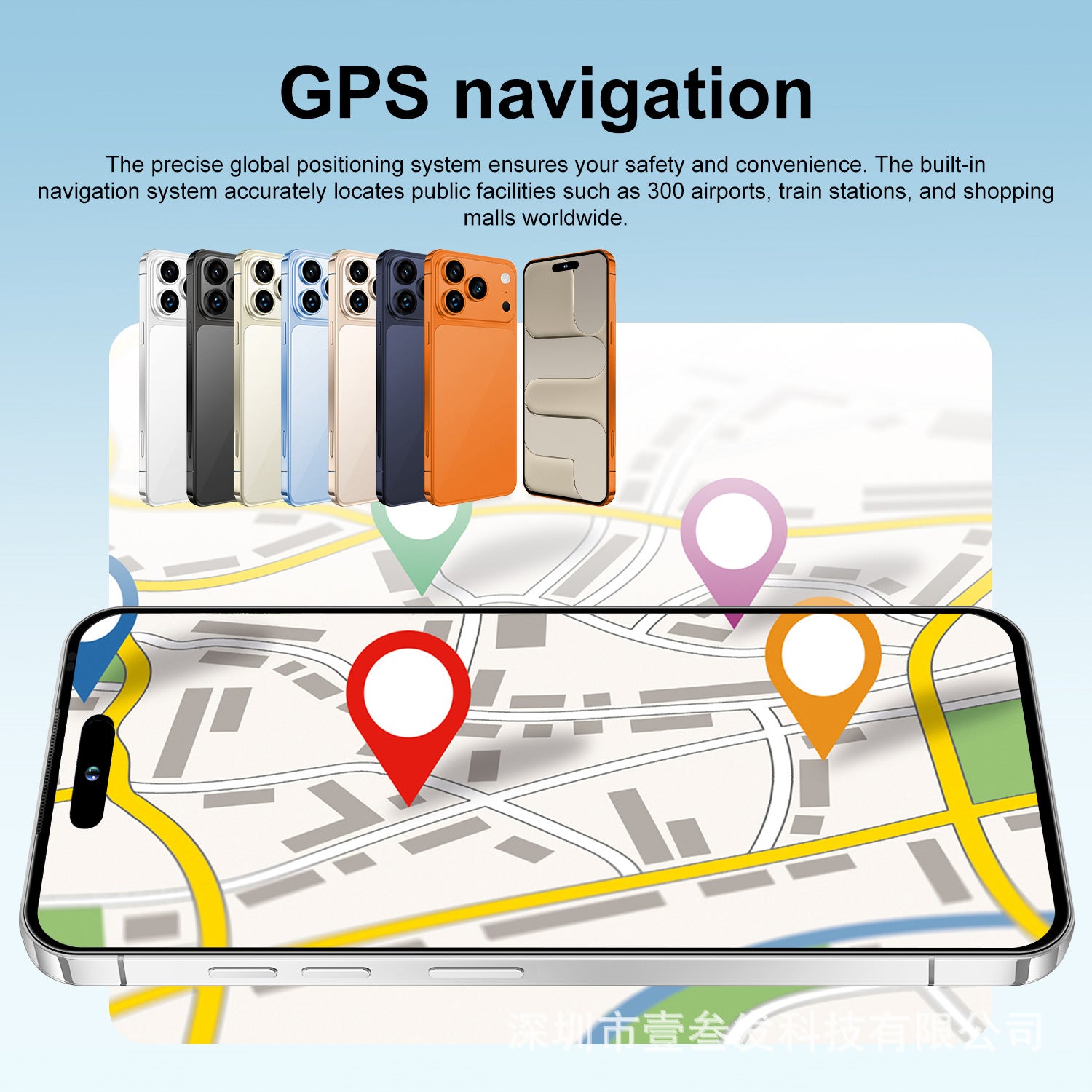 Mobile Phone i17Promax Large Screen6.9Inch1:1Replica Side Key Fingerprint17pro New Smartphone - 图片 18