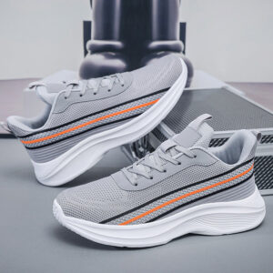 2025Spring and Autumn New Style Foreign Trade Casual Fashion Men's Shoes Breathable Trendy Versatile Comfortable Sports Running Shoes