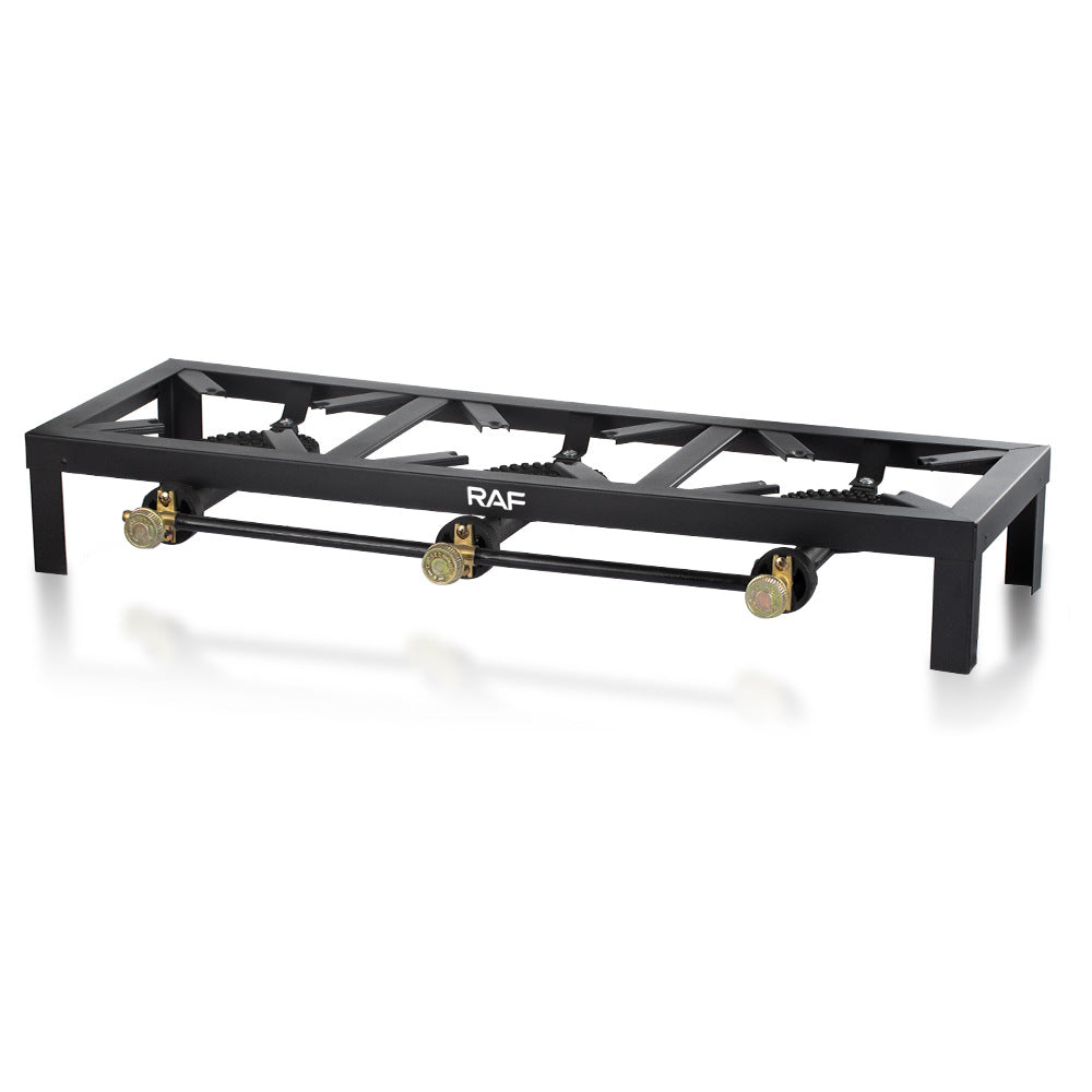 RAF Gas Stove Simple Household Liquefied Gas Tabletop Flameout Three Burners Easy-to-Clean Gas Stove R.8502 - 图片 3