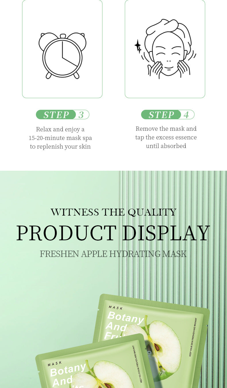 Fruit Mask SADOER Avocado Rose Hydrating Moisturizing Tablets Cross-border Foreign Trade Skincare Wholesale - 图片 48