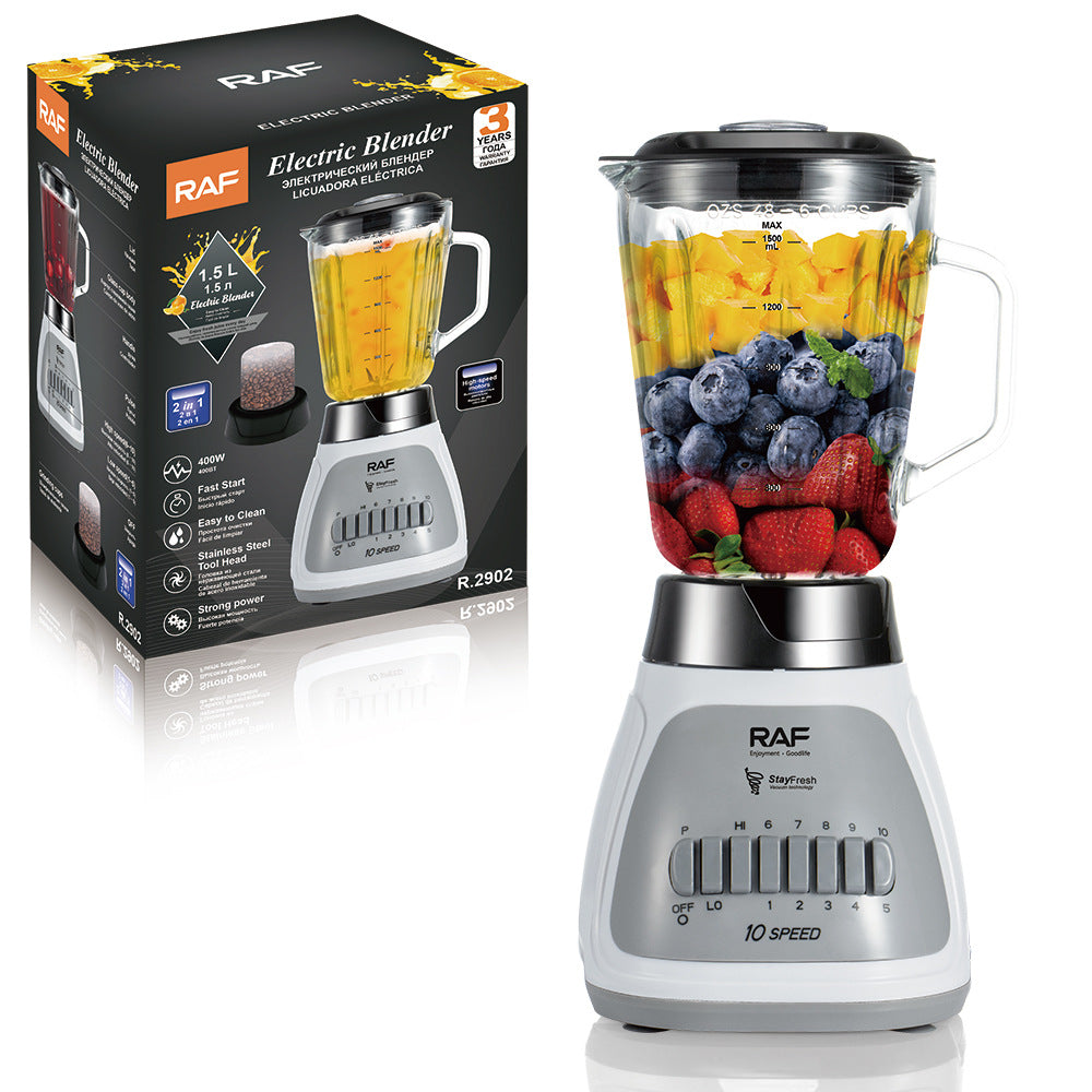 European Standard Smoothie Blender1.5L Electric Soy Milk Maker Blender Grinder Household Juice Processor Meat Grinder - 图片 14