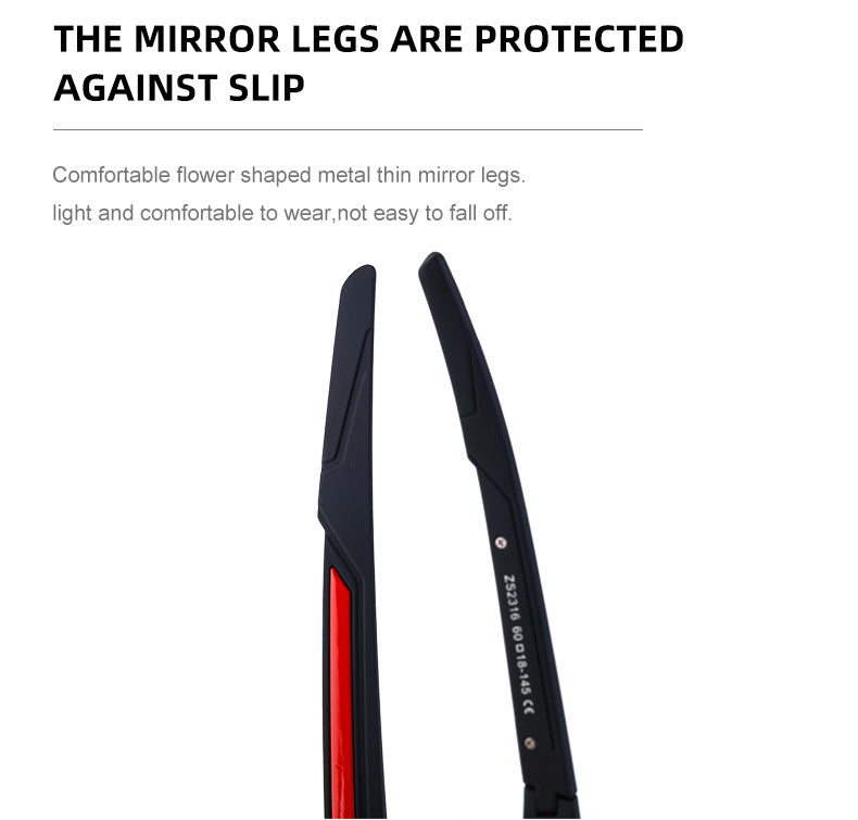 New Cycling Goggles for Women, UV Protection, One-Piece Large Frame Sunglasses, Outdoor Sports Colorful Integrated Sunglasses - 图片 19