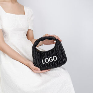 Unique Wrinkled Cloud Bag Texture miu Simple Design Handbag Underarm Single Shoulder Crossbody Women's Bag