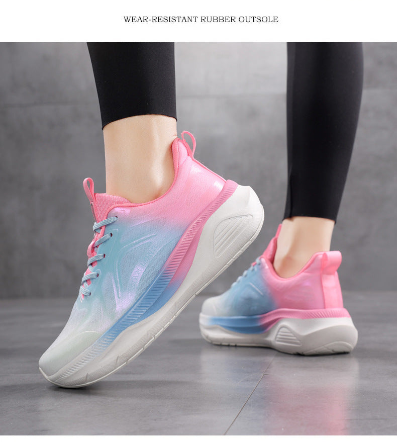 Professional Running Shoes for Men and Women, Spring and Summer New Soft Sole, Lightweight, Shock Absorption, Breathable, Jump Rope, Non-Slip, Marathon Walking Shoes - 图片 42
