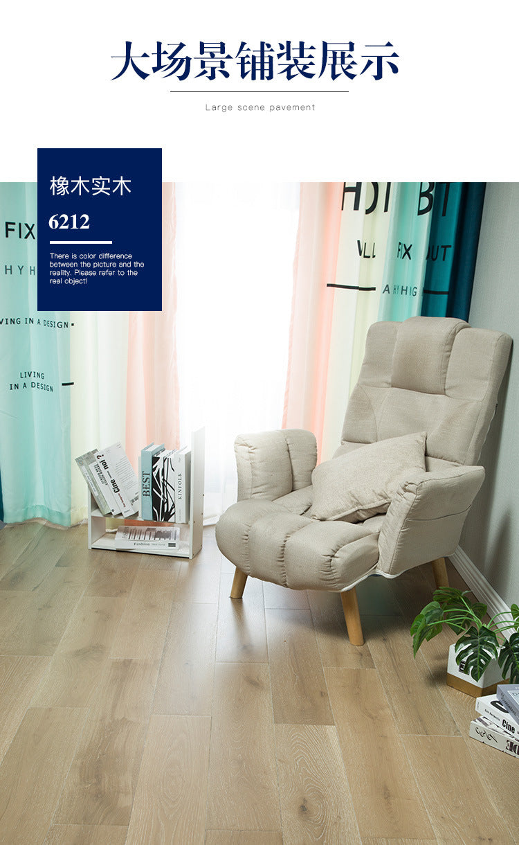 In-stock Solid Oak Flooring from Source Scar Modification Hand Scratch Pattern Original Wood Floor Solid Wood with Dragon Bone Design - 图片 43