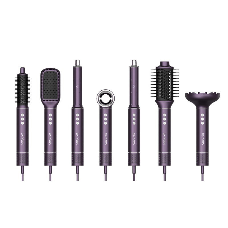 фeH Hair Dryer Household High Power High Speed Hair Dryer Fully Automatic Curling Iron 7-in-1 Negative Ion Hair Dryer - 图片 13