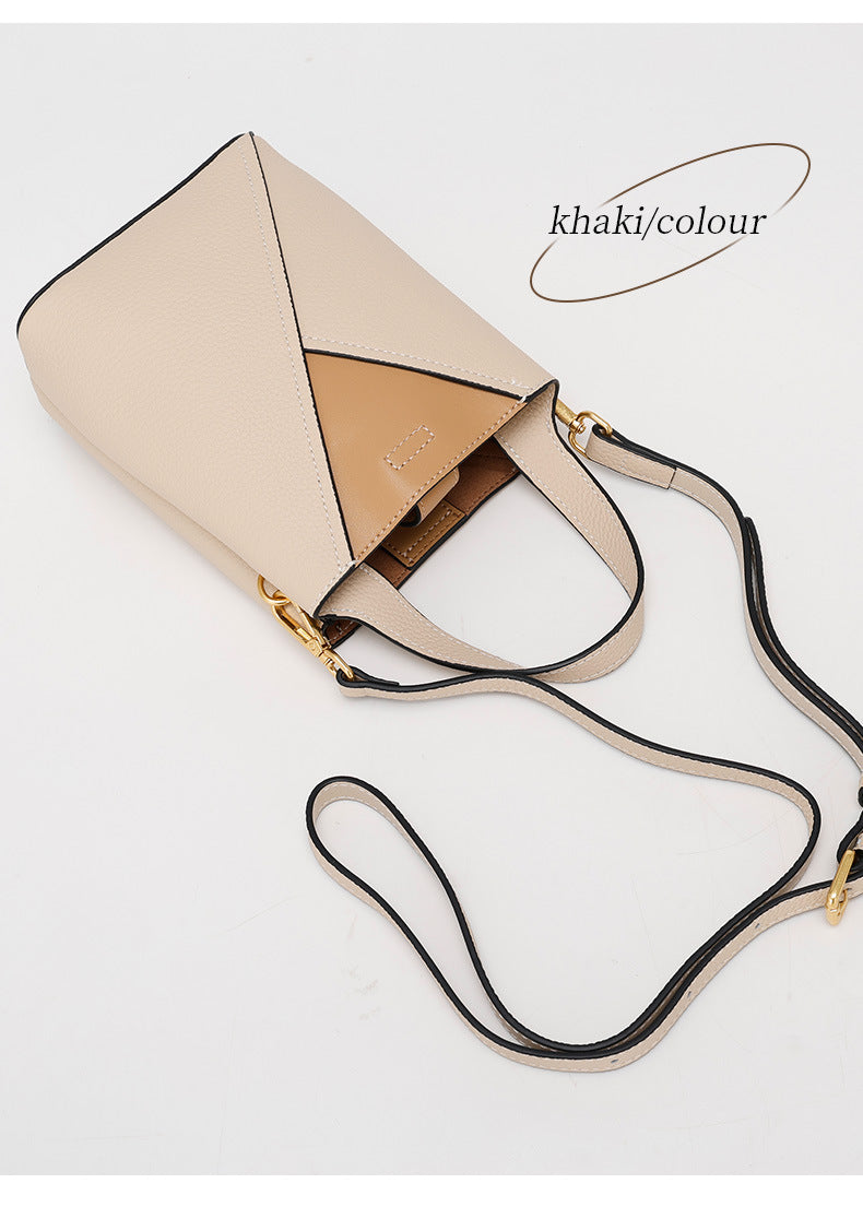 2024New Women's Bag Origami Shoulder Bag Crossbody Small Bag Phone Bag Handbag Bucket Bag Commuter - 图片 12