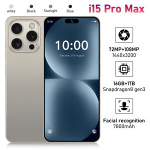 New i15 ProMax AliExpress Mobile7.3incell Screen Smartphone(Popular)