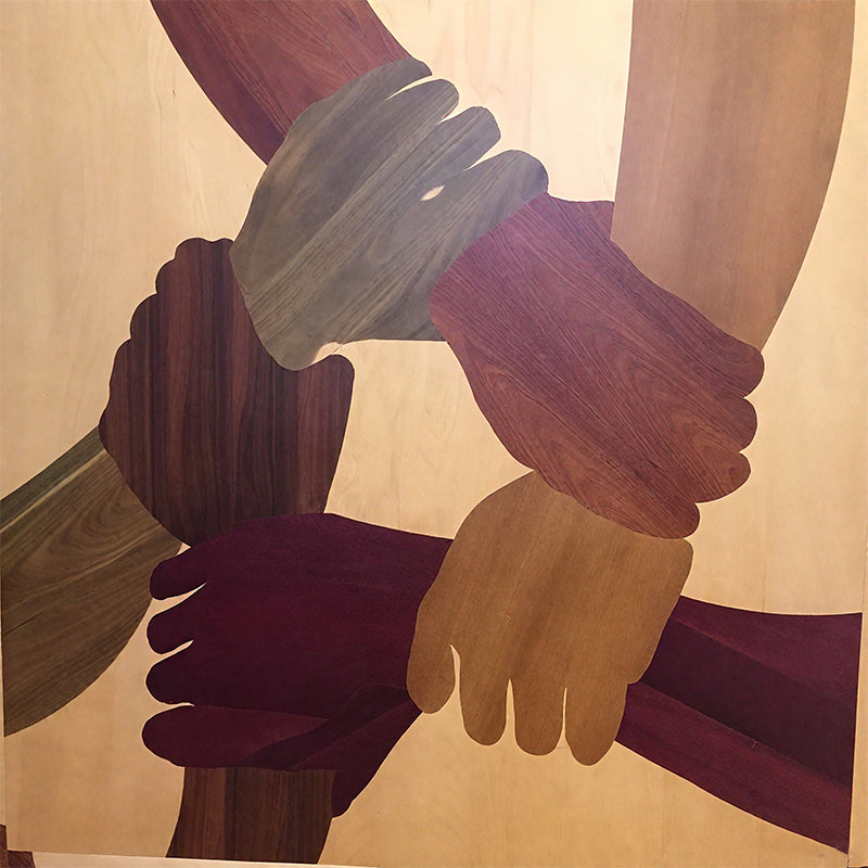 15mm Custom Multi-Layer White Oak Parquet Flooring | Waterproof Engineered Decorative Panels for Exterior Outdoor Basement Use - 图片 16