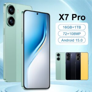 New model exclusive X7 Pro Android Smartphone7.3Super Large Screen16+1T Overseas Version Direct Source Sale