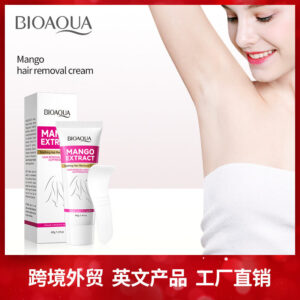 Mango Soothing Hair Removal Cream40g BIOAOUA Non-irritating Underarm Hair Removal Cream  Wholesale