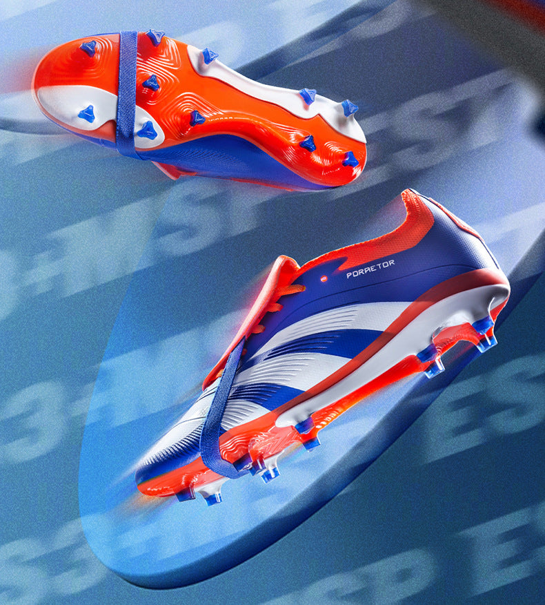 World Cup Football Shoes Men's New Style Grassland Competition AG Spike TF Broken Nails Adult Youth Student Sports Training - 图片 17