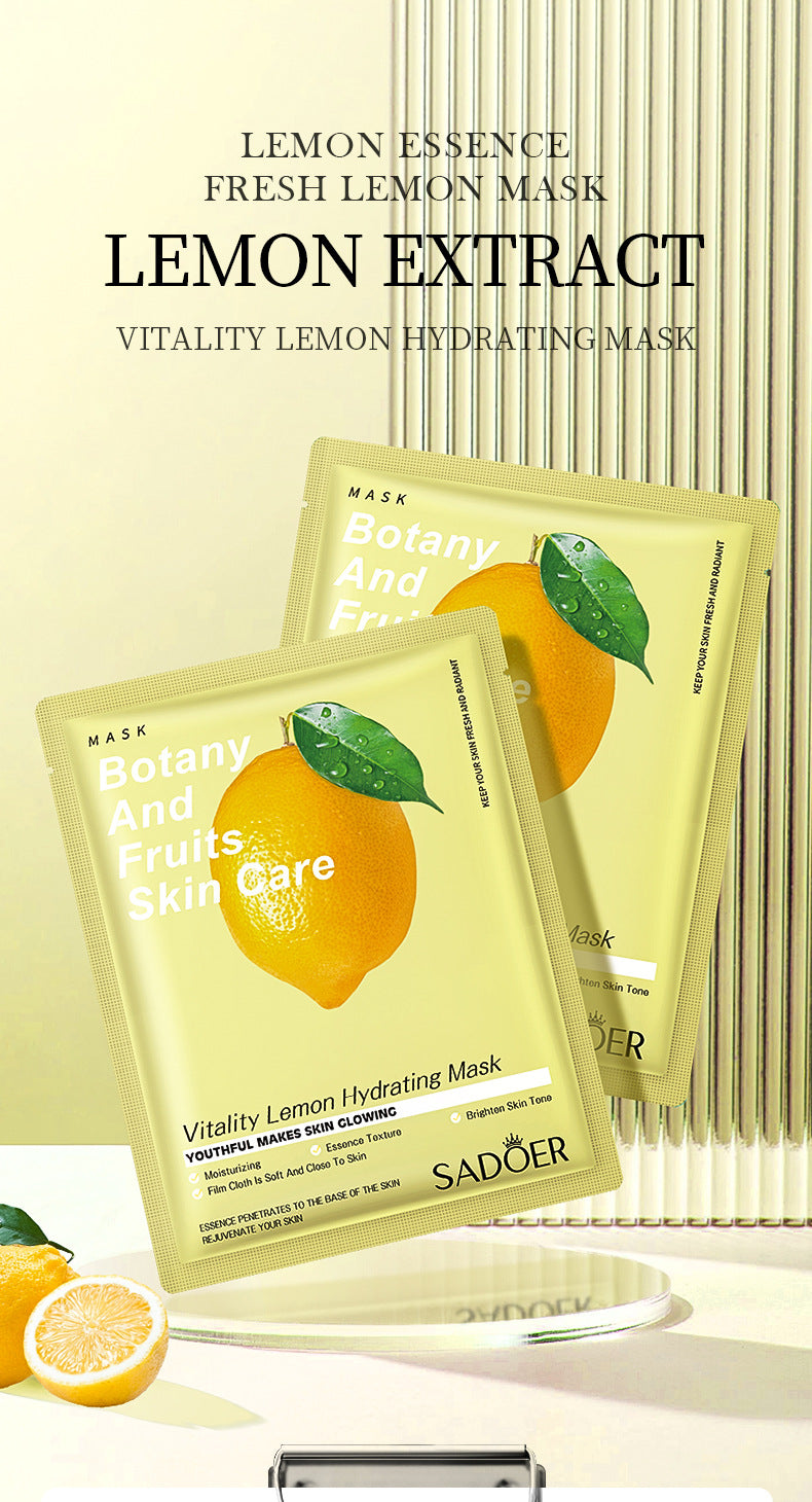 Fruit Mask SADOER Avocado Rose Hydrating Moisturizing Tablets Cross-border Foreign Trade Skincare Wholesale - 图片 42