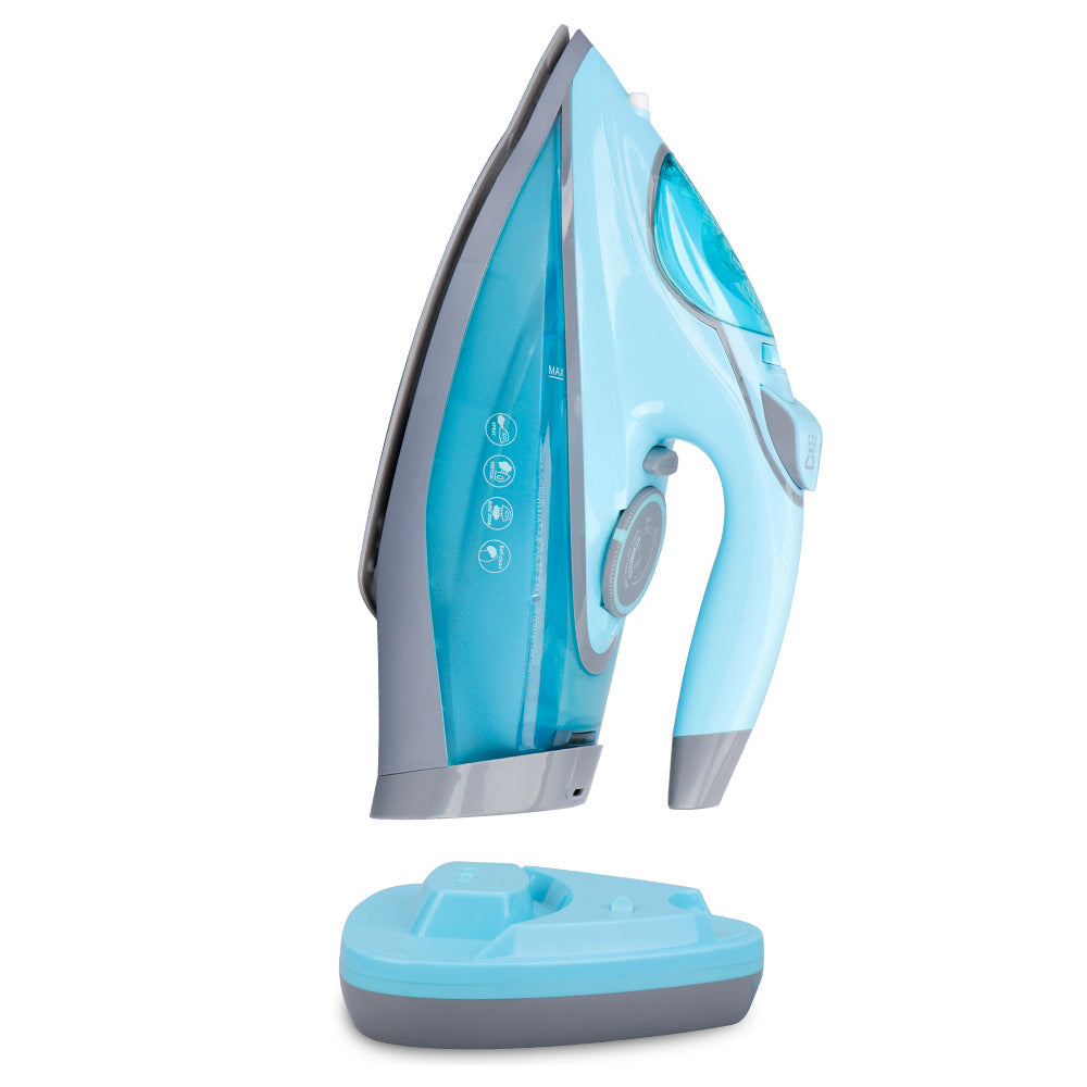 European style new model high-power wireless iron for home use Portable rechargeable steam iron with base HG-1111 - 图片 5