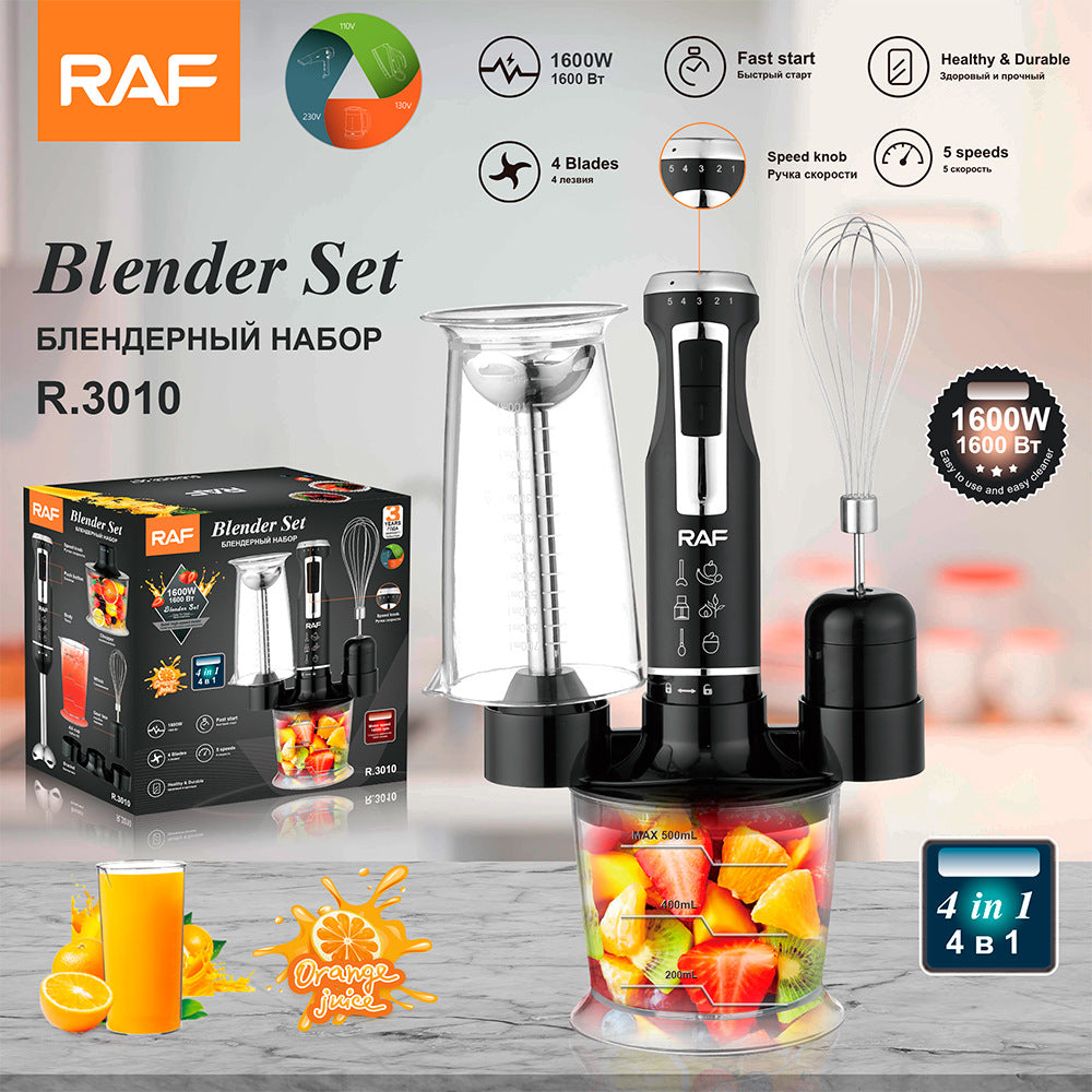 RAF EU Standard Multifunctional Kitchen Handheld Cooking Stick Baby Food Electric Stirring Stick Cooking Machine Juicing and Chopping - 图片 10