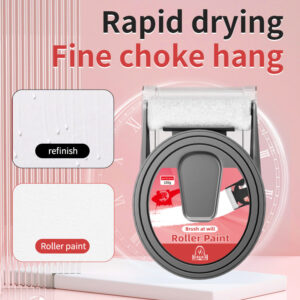 Red Roller Paint Small Roller Brush Wall Repair Paste Dirt Cover Old Wall Renovation Paint Latex Paint Interior Wall Paint Wall Renovation