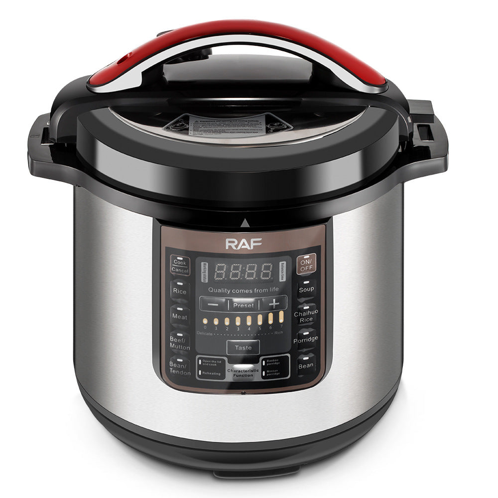 RAF European Standard Multifunctional Rice Cooker and Soup Pot with Lid Opening, Household Electric Pressure Cooker for Sauce Collection and Reservation, Rice Cooker and Pressure Cooker8 - 图片 5