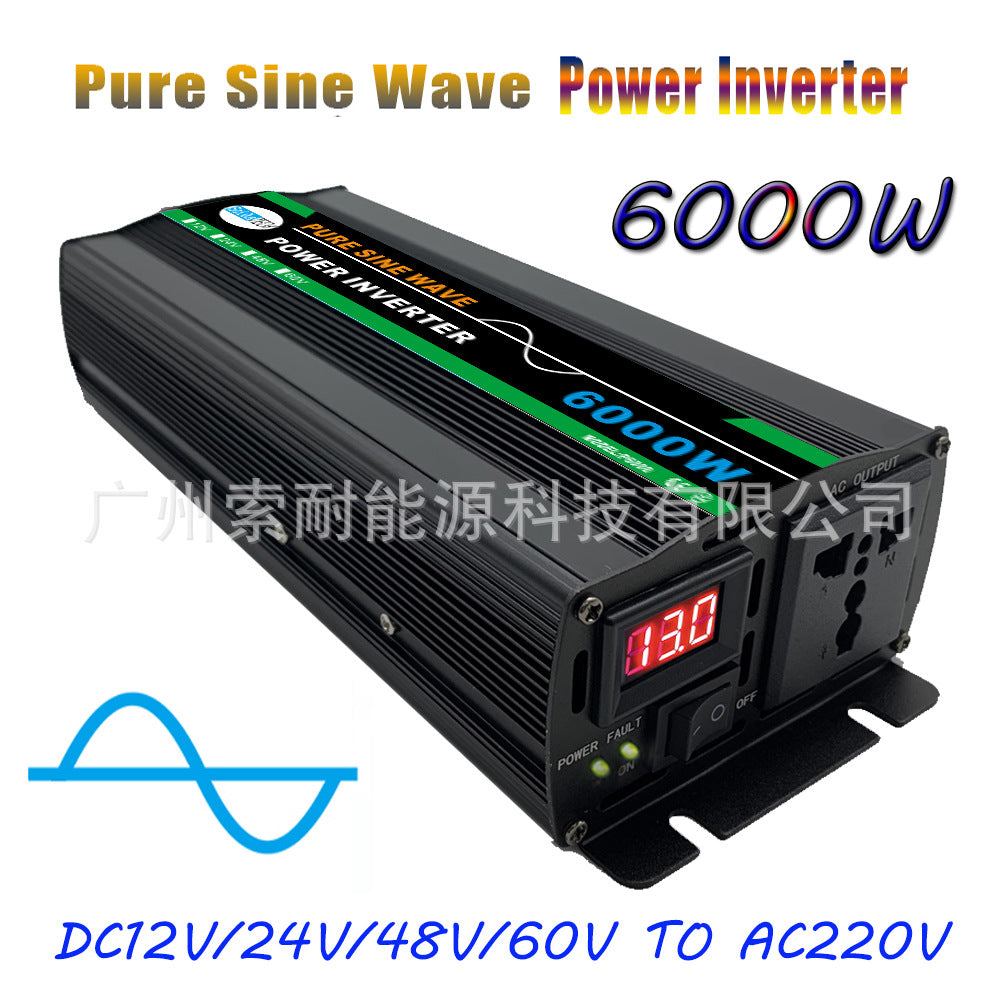 Pure Sine Wave Inverter Car Converter Car Inverter Power Supply DC12V/24V/48V/60V Turn AC220V - 图片 9
