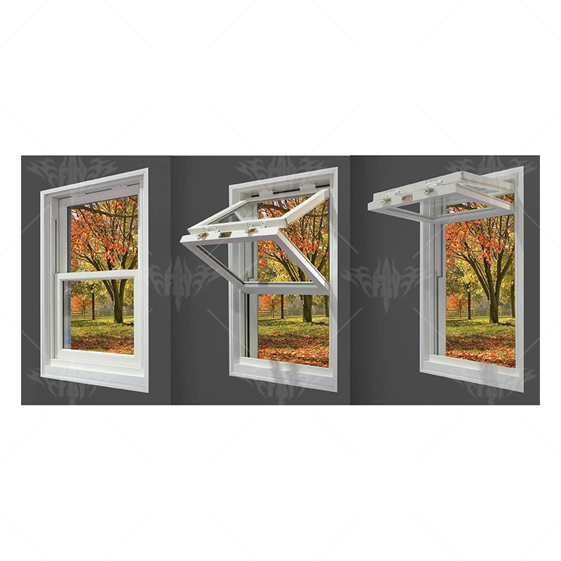 Simple Design Vertical Folding Window Tempered Glass Folding Glass Windows Bi Folding Windows - 图片 5