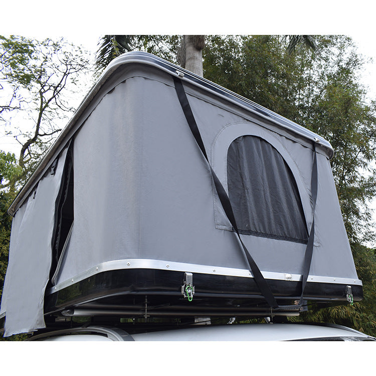 FRP Automatic Hard Shell Car Roof Top Tent SUV Waterproof Outdoor Camping Lightweight Quick Open for Self-Driving Tours - 图片 16