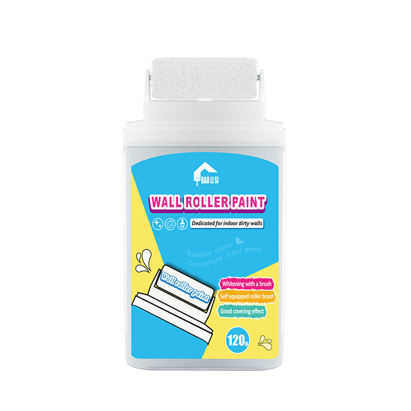 Wall Small Roller Brush Paint Cocoa Roller Dirty Graffiti Renovation Color Change Latex Paint Portable Water-Based Interior Wall Paint - 图片 4