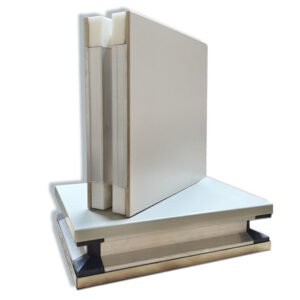 Handmade Customizable Calcium Silicate Board Surface Magnesium Rock Wool Board Hollow Glass A2 Fireproof Cold Rooms Workshops