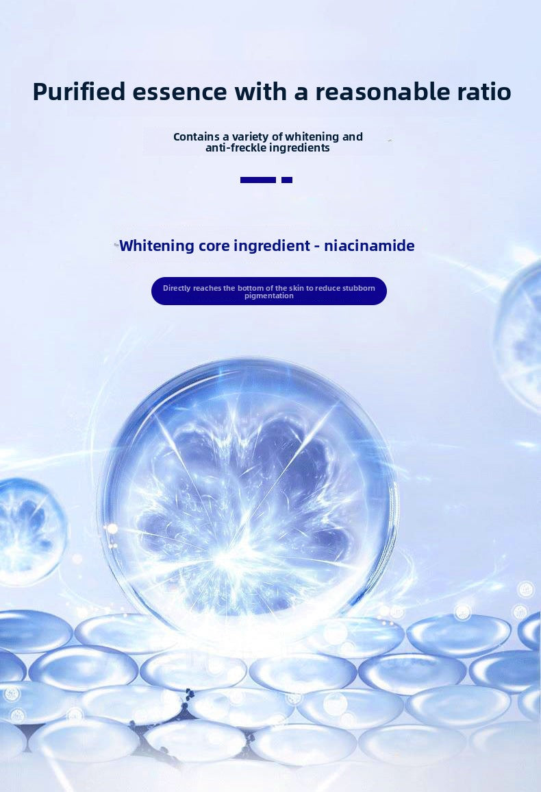 Yuejin Photon Bottle Niacinamide377Whitening and Anti-freckle Essence Facial Skin Care Moisturizing Set Brightening Skin - 图片 11