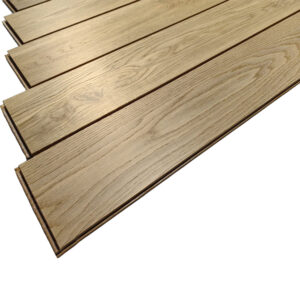 18mm B-Class Fire-Rated Oak Flooring | Custom Prefinished Waterproof Anti-Slip Hardwood Floor for Hotel Outdoor Public Building